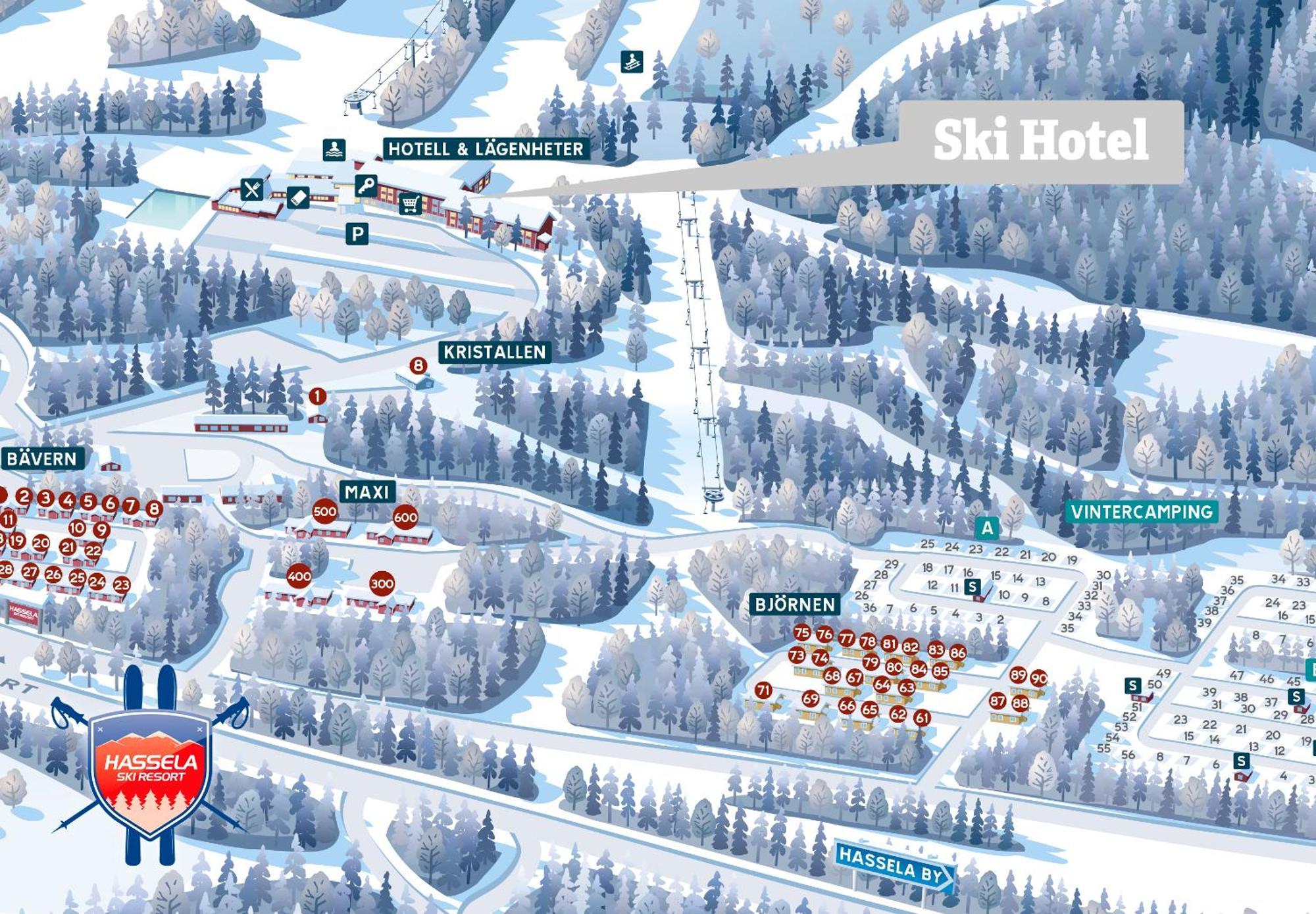 Hassela Ski Resort Екстер'єр фото